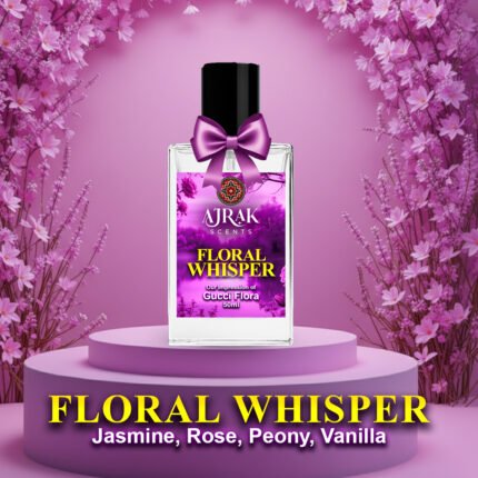 Floral Whisper – Elegant Women’s Perfume Inspired by Gucci Flora | AjrakScents